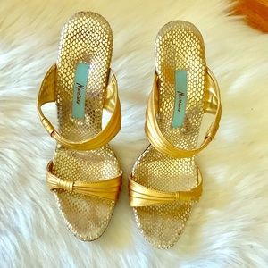 Marciano Gold heels!